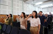 讲战疫故事，汇先锋力量，耀星港品牌——星港学校主题党日暨期末总结大会