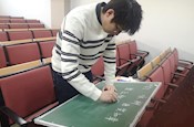 字隽迹秀书魅力，身正心定勤耕耘——“佳木学堂”青年教师粉笔字比赛